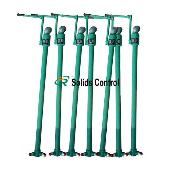 High quality Oiltool supplier 50mm drilling mud gun for solids control system