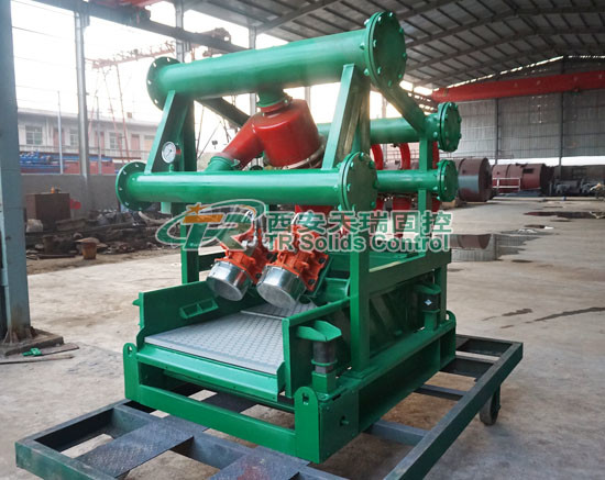 High efficiency Drilling mud cleaner with Desander, desiliter, and shaker combined model
