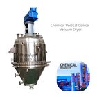 3-in-1 Mixer, Vacuum Dryer & Reactors conical bottom agitated vacuum dryer