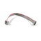 0.8mm 1.0mm 1.27mm 2.0mm 2.54mm pitch gray flat IDC cable assemblies, ODM/OEM supplier