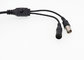 Female BNC Video DC12V Power OSD Control Pigtail Cable Analog CCTV Camera Module Board Menu Button Joystick supplier