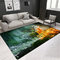 Printed Carpet polyester  Area Rugs Indoor Floor Mat for Living Room120x180cm supplier