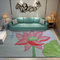 Flower pattern large area rug for living room and bedroom carpet custom size &amp; thickness supplier