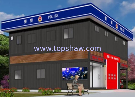 Topshaw Customize Luxury Prefab House Modular Expandable Container House for sale