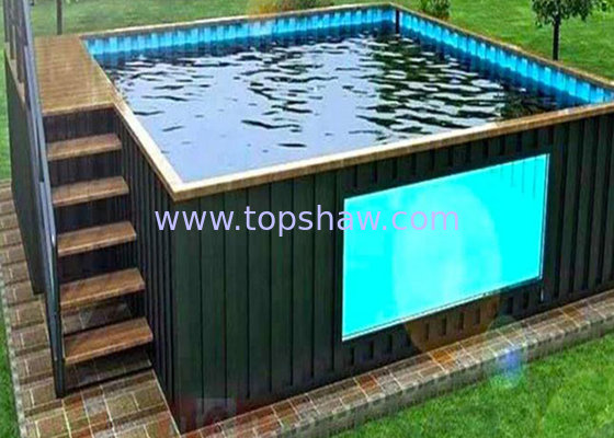 Topshaw China Manufacturer Making Above Ground Container Pool Swimming Pool Outdoor