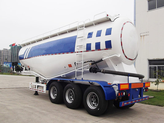China 48CBM Bulker Cement Truck With Air Compressor And Diesel Engine supplier