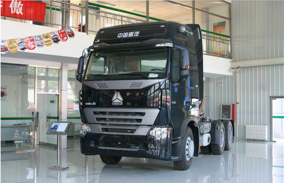 China 6*4 Truck head tractor truck Prime Mover Truck 420hp with air - condition , ABS supplier