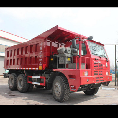China SINOTRUK HOWO 420 Hp Heavy Duty Dump Truck / Mining Dump Truck 70 Ton Loading Capacity supplier