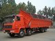 SINOTRUK HOWO A7 Euro2 Dump turck / tipper truck with spare parts red color for clayey samd in wet site supplier