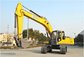 Strong Power Crawler Hydraulic Excavator 1.5 Tons Digger AC Driving Cab supplier