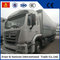 10 Wheelers Small Cargo Truck , Side Open Wing Van Truck 336hp Horsepower supplier