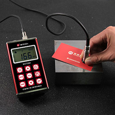 High Accuracy Probes Thickness Coating Gauge With Measuring Status Indicator MCT200