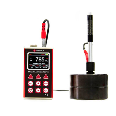 Latest Upgrade Portable Hardness Tester Supporting Free Conversion Between Hardness Type MH660