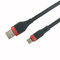 Black Silicone Type C USB Data Cable USB Charging Cable For Computer, Mobile Phone, Car, Tablet, Power Bank