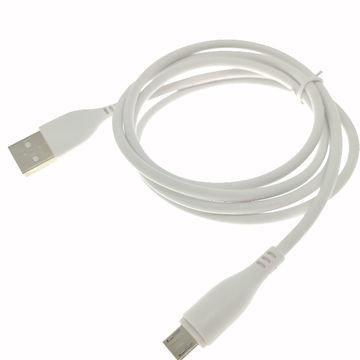 White TPE USB Data Cable USB Charging Cable For Computer, Mobile Phone, Car, Tablet, Power Bank
