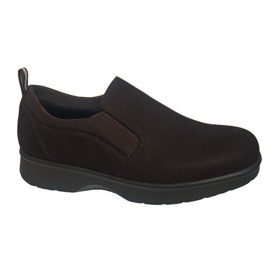 China Wide Shoes Unisex Comfort Shoes Diabetic Shoes w/ Genuine Leather Ergonomic Shoes supplier