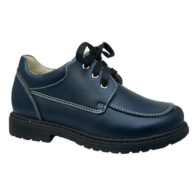 China Royal Navy Boy's Wide Width Dress Oxford Shoe Extra Depth  1616809 supplier
