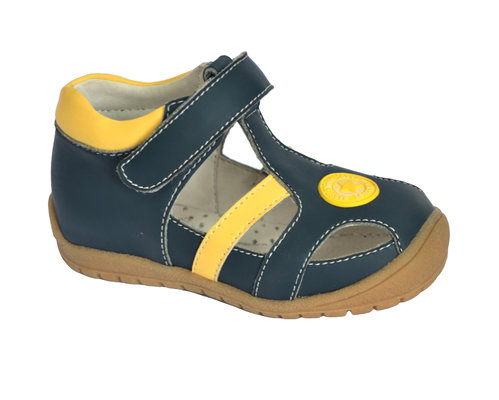 China Soft Velcro Shoe For Little Children Size 15 to Size 26 1614576-1 supplier