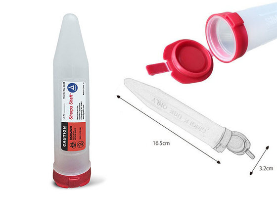 China 0.1 Litre Sharps container, Sharps Shaft, Shuttle Sharps Container  | WinnerCare supplier