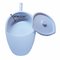 Plastic Comfort Bedpan with Lid and Holder for Bed Bound Patient ,white, D1 supplier