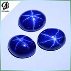 Chinese Factory make wholesale dark blue star sapphire gemstones