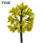 multy colors 4cm-12cm height architecture scale model coloful trees for model making  train layout
