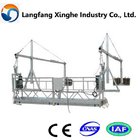 China zlp630 aluminum  steel suspended platform,aerial platform cradle manufacturer