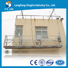 China high rise roof suspended platform， zlp mast climbing work platform， zlp800 steel structure manufacturer