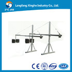 China 1.5kw aluminum suspended working access platform / electric winch gondola / suspended electric scaffolds manufacturer