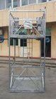 China Sky lift work platform , zlp630 / zlp800 construction gondola , steel structure suspended electric scaffolding manufacturer
