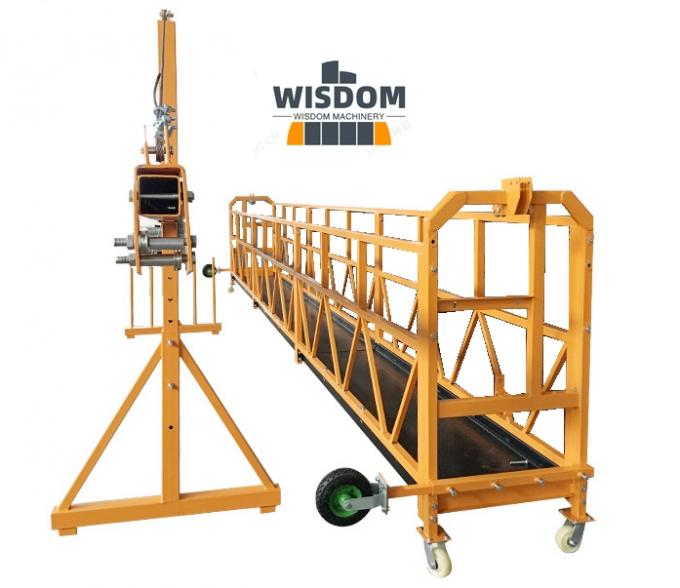 zlp construction maintenance cradle / electric winch gondola / suspended scaffolding platform