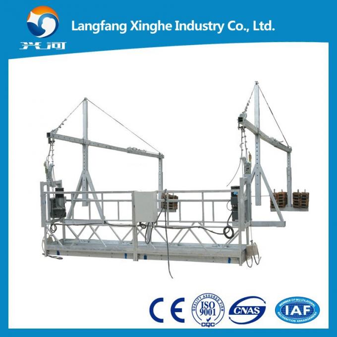 Wire rope suspended platform/working platform for construction ZLP630