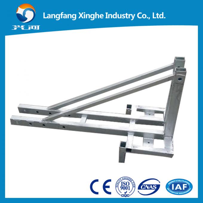 zlp construction gondola / hot galvanized cradle / rope suspended platform with pin type