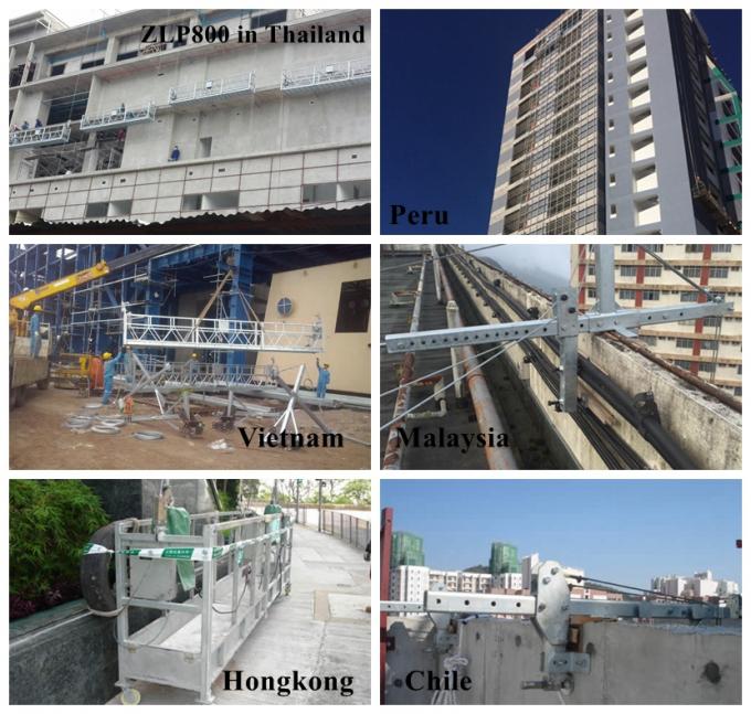 aluminum hanging scaffolds / glass cleaning cradle / stage lift platform / zlp platform