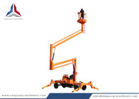 Diesel Power Mobile Crank Arm Lift Platform with 10m Working Height