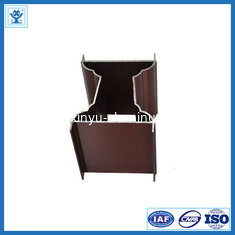 China Electrophoresis Aluminum Profiles for Doors, Copper Color supplier