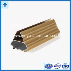 China Golden Color Aluminum Profile for Art Door supplier
