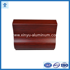 China Wood Color Aluminium Profile for Door Aluminium Door supplier