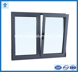 China Aluminum/Aluminium Turn-Turn Window Winth Double Glass supplier