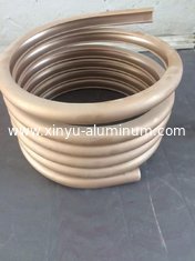 China 1inch 45 Degree Bend 6061 Aluminum Tubing with Best Price/Punching Aluminum Bend Tub supplier