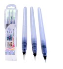 3-Piece Water Brush Pen Set, White
