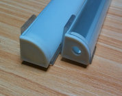 1000mmX16mmX16mm 6000 Series Grade LED aluminium profile for LED Strips and Rigid Bar