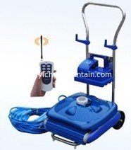 China Robot Pool Cleaner with metal tolly and controller supplier