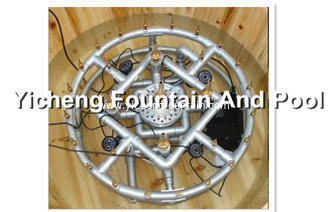 China Garden Decoration Water Fountain Equipment Resin Small Inside Wooden Basin supplier
