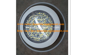 China Stainless Steel Wall Mounted Underwater Swimming Pool Lights Dia 230mm White Rings supplier