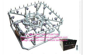 China Square Outdoor Water Fountain Equipment Dancing Water Fountain Easy Install supplier