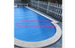 Swimming Pool Control System Above Ground Automatic Swimming Pool Cover Blue supplier