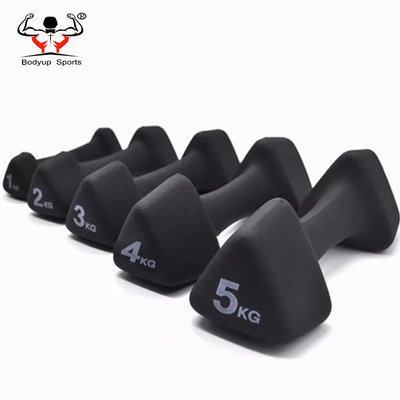 New Popular Dipping Or Neoprene PVC Dumbbell With Triangle End