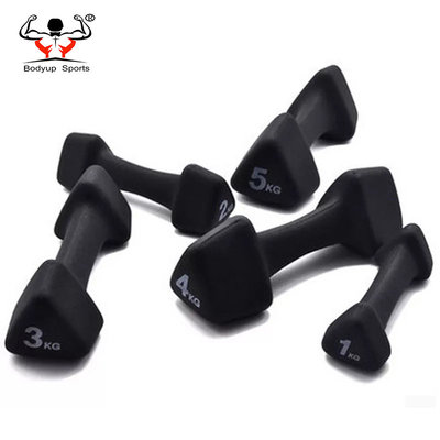 New Popular Dipping Or Neoprene PVC Dumbbell With Triangle End