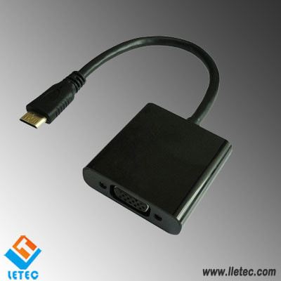 LM020 Micro HDMI - VGA M/F Adapter cable